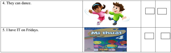 Đề thi học kỳ 1 môn tiếng Anh lớp 4 có file nghe và đáp án Đề thi cuối kì 1 môn tiếng Anh lớp 4 có file nghe và đáp án