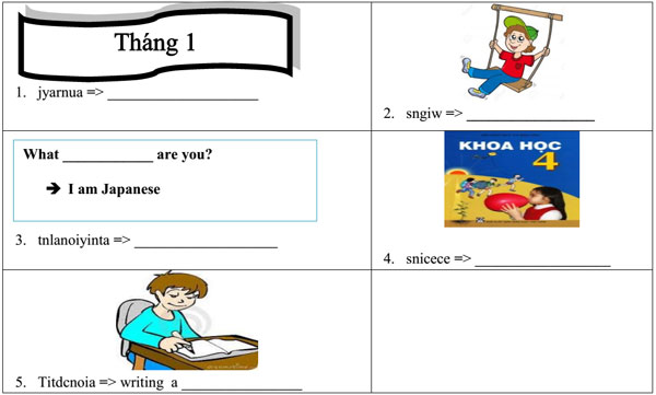 Đề thi học kỳ 1 môn tiếng Anh lớp 4 có file nghe và đáp án Đề thi cuối kì 1 môn tiếng Anh lớp 4 có file nghe và đáp án