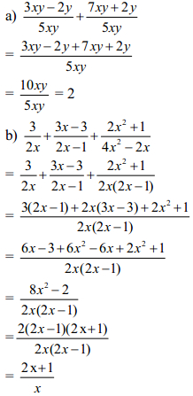 Đề kiểm tra học kì 1 môn Toán lớp 8 có đáp án