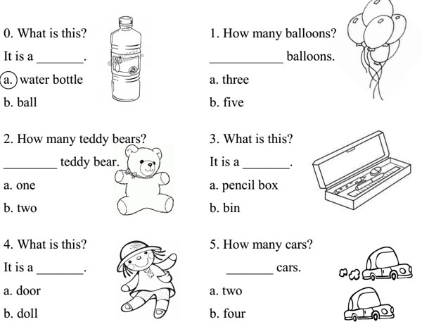 Đề thi học kỳ 1 môn tiếng Anh lớp 1 theo giáo trình First Friend Đề kiểm tra học kỳ 1 môn tiếng Anh lớp 1