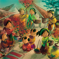 Giáo án nhà trẻ đề tài Mùa xuân trước cửa