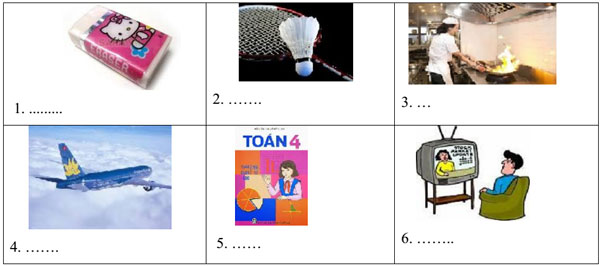 Đề thi học kỳ 1 môn tiếng Anh lớp 4 Đề kiểm tra học kỳ 1 môn tiếng Anh lớp 4