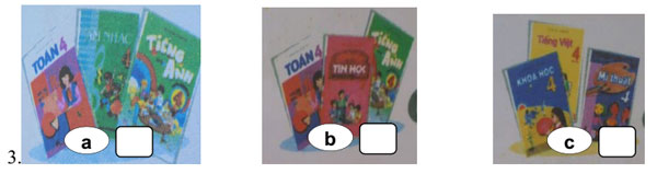 Đề thi học kỳ 1 môn tiếng Anh lớp 4 Đề kiểm tra học kỳ 1 môn tiếng Anh lớp 4