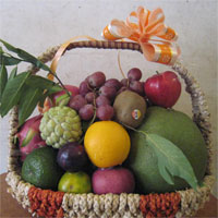 Giáo án mầm non đề tài: Lẵng trái cây của bé