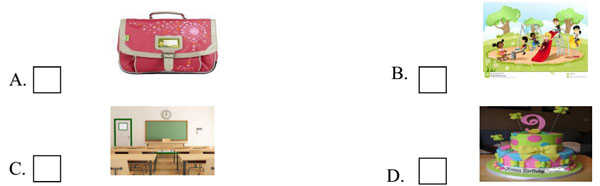 Đề kiểm tra học kỳ 1 môn tiếng Anh lớp 3 có đáp án