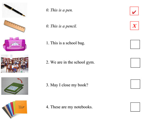 Đề kiểm tra học kỳ 1 môn tiếng Anh lớp 3 có đáp án