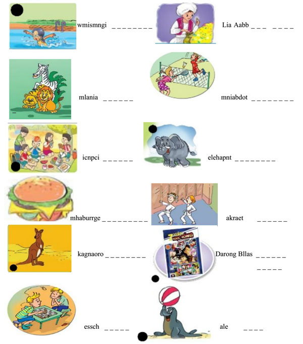 Đề kiểm tra môn tiếng Anh lớp 5 năm 2016   