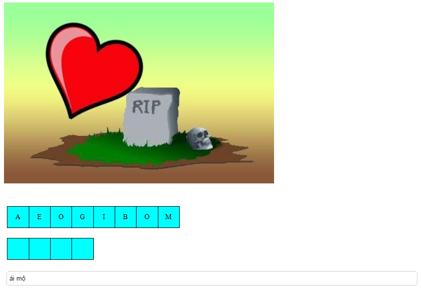 Đuổi hình bắt chữ ví dụ