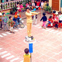 Giáo án nhà trẻ đề tài Bé và các phương tiện giao thông đường bộ