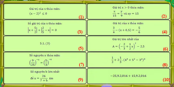 Đề thi violympic toán lớp 7 