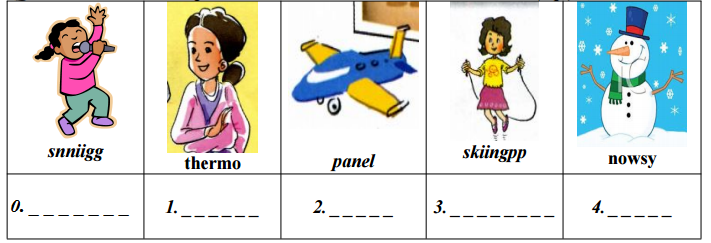 Đề thi học kì 2 môn Tiếng Anh lớp 3 năm 2015 trường tiểu học Nghi Tân, Nghệ An