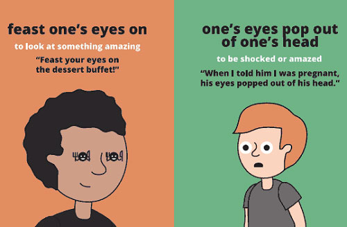 8 thành ngữ tiếng Anh thú vị về 'mắt' Những thành ngữ tiếng Anh hay