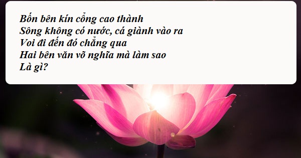 "Hại não" trước Tết với loạt câu đố dân gian cực "hóc"