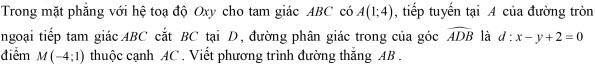 Đề thi thử THPT Quốc gia 2016 môn toán có đáp án