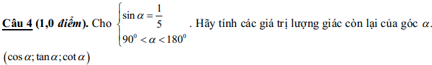 Đề thi khảo sát chất lượng lần 2 môn Toán lớp 10 trường THPT Thạch Thành 1, Thanh Hóa năm 2015 - 2016 Đề kiểm tra KSCL môn Toán lớp 10 có đáp án