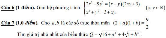 Đề thi khảo sát chất lượng lần 2 môn Toán lớp 10 trường THPT Thạch Thành 1, Thanh Hóa năm 2015 - 2016 Đề kiểm tra KSCL môn Toán lớp 10 có đáp án