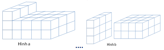 Bài tập toán lớp 5 - Thể tích của một hình
