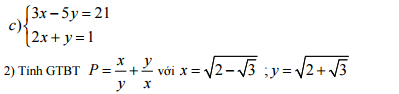 Đề thi vào lớp 10 môn Toán