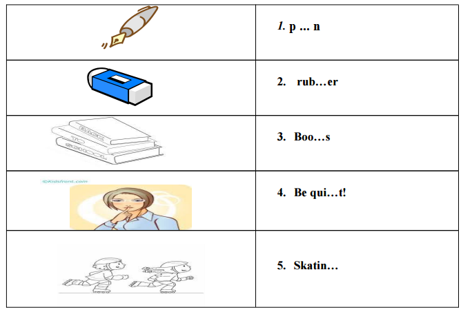 Đề thi học kỳ 1 môn tiếng Anh lớp 3 trường Tiểu học Hòa Phú 2, Bình Thuận năm học 2014 - 2015