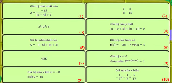 Đề thi violympic toán lớp 7