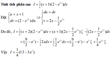 Đề kiểm tra học kì 2 môn Toán lớp 12 có đáp án