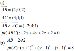 Đề thi giữa học kì 2 môn Toán lớp 12 trường THPT Hiệp Bình, Hồ Chí Minh năm 2014 - 2015 Đề kiểm tra học kỳ II môn Toán lớp 12 có đáp án