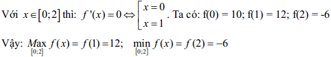Đáp án đề thi thử THPT Quốc gia 2016 môn Toán