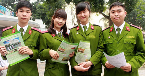 Tiêu chuẩn tuyển sinh của các trường quân sự năm 2016
