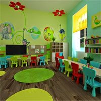 Giáo án mầm non đề tài: Xếp bàn ghế