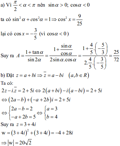 Đề thi thử THPT Quốc gia môn Toán trường THPT Hiền Đa, Phú Thọ năm 2014 - 2015 (Lần 2) Đáp án đề thi thử Quốc gia môn Toán