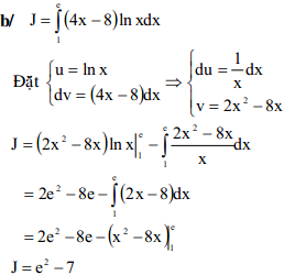 Đề thi học kì 2 môn Toán lớp 12 trường THPT Phan Chu Trinh, Ninh Thuận năm 2014 - 2015 (Chương trình Chuẩn) Đáp án đề thi học kỳ II môn Toán lớp 12