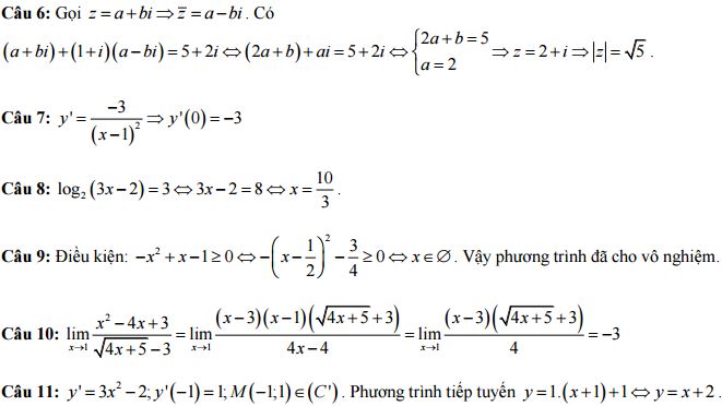 Đáp án đề thi thử đánh giá năng lực ĐHQGHN 2016 phần tư duy định tính