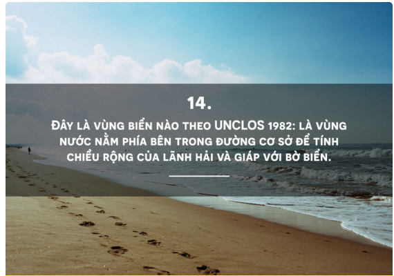 Tìm hiểu biển đảo quê hương qua câu hỏi trắc nghiệm