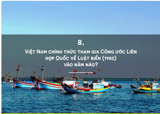 Tìm hiểu biển đảo quê hương qua câu hỏi trắc nghiệm