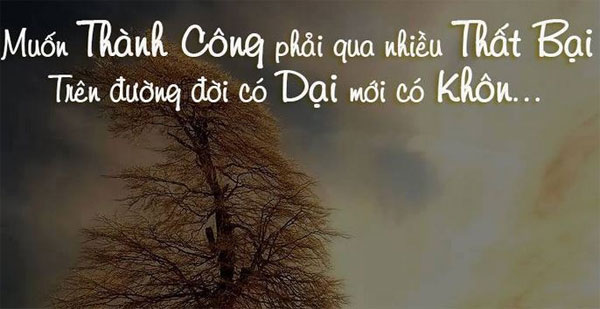 Chứng minh câu tục ngữ Thất bại là mẹ thành công