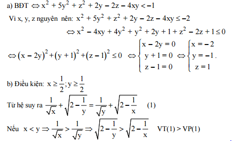 Đáp án đề tuyển sinh vào lớp 10 môn Toán