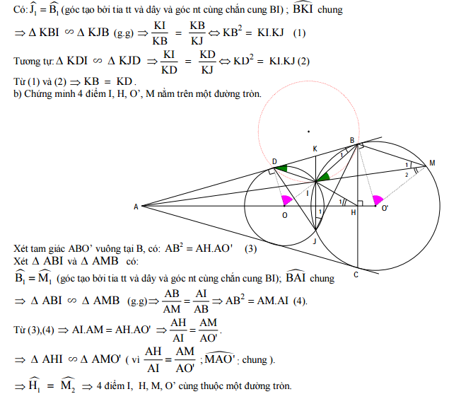 Đáp án đề tuyển sinh vào lớp 10 môn Toán