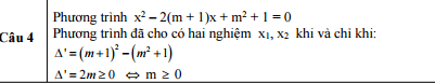 Đáp án đề thi tuyển sinh vào lớp 10 môn Toán