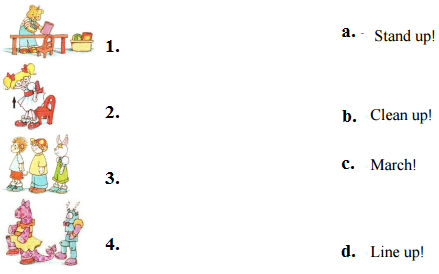 Đề thi học kì 2 môn Tiếng Anh lớp 1 - Đề số 1