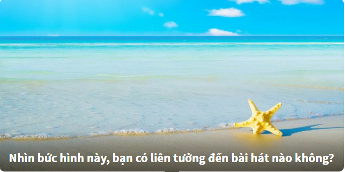 Nhìn hình đoán tên ca khúc nổi tiếng