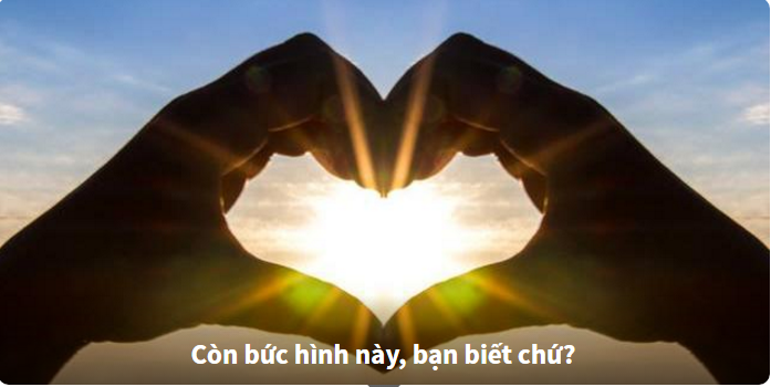 Nhìn hình đoán tên ca khúc nổi tiếng