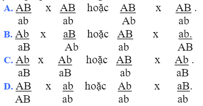 Đề thi thử đại học môn sinh