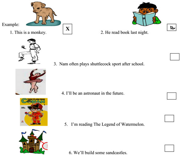 Đề thi học kỳ 2 môn Tiếng Anh lớp 5 Đề kiểm tra học kỳ 2 môn Tiếng Anh lớp 5