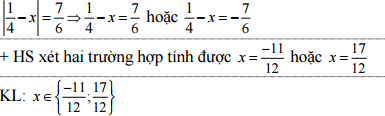 Đáp án đề thi học kì 2 môn Toán lớp 7