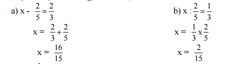 Đáp án đề thi học kì 2 môn Toán lớp 4