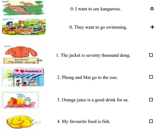 Đề thi học kỳ 2 môn Tiếng Anh lớp 4 Đề thi học kì 2 môn Tiếng Anh lớp 4