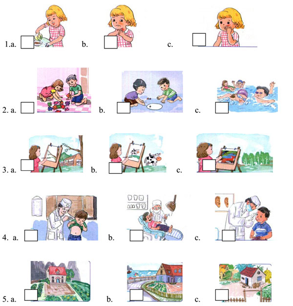 Đề thi học kỳ 2 môn Tiếng Anh lớp 5 Đề thi học kì 2 môn Tiếng Anh lớp 5