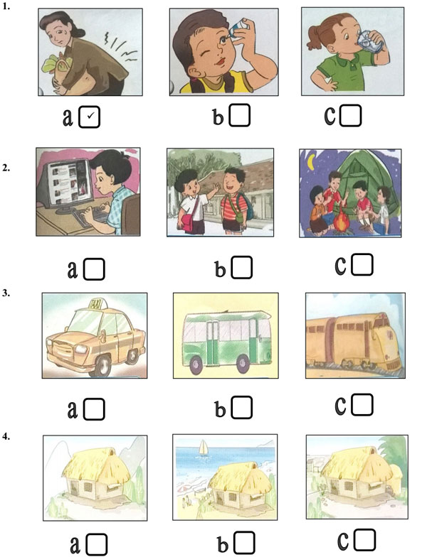 Đề thi học kỳ 2 môn Tiếng Anh lớp 5 Đề thi học kì 2 môn Tiếng Anh lớp 5