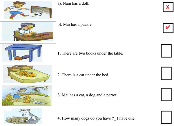 Đề thi học kỳ 2 môn Tiếng Anh lớp 3 Đề thi học kì 2 môn Tiếng Anh lớp 3