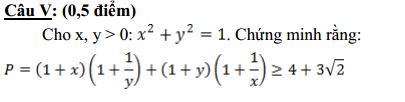 Đề thi thử vào lớp 10 môn Toán
